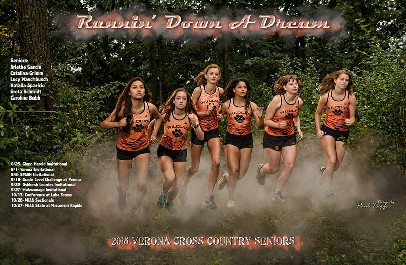 VAHS sports poster for Verona Area High School Cross Country Team by professional  photographer, Paul Toepfer, with Paul Toepfer Photography. Paul Toepfer is a premiere high school senior portrait photographer for Verona High School, Mt. Horeb High School, Middleton High School, Monona Grove High School, West High School, East High School, Memorial High School, Edgewood High School, LaFollette High School, Waunakee High School and Sun Prairie High School.